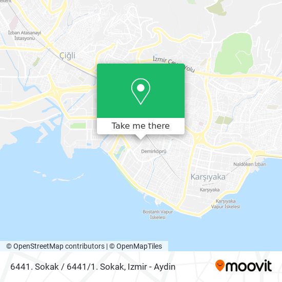 6441. Sokak / 6441/1. Sokak map