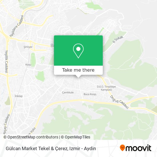 Gülcan Market Tekel & Çerez map