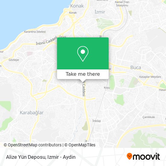 Alize Yün Deposu map