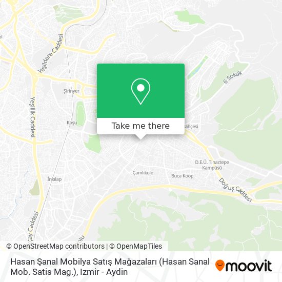 Hasan Şanal Mobilya Satış Mağazaları (Hasan Sanal Mob. Satis Mag.) map