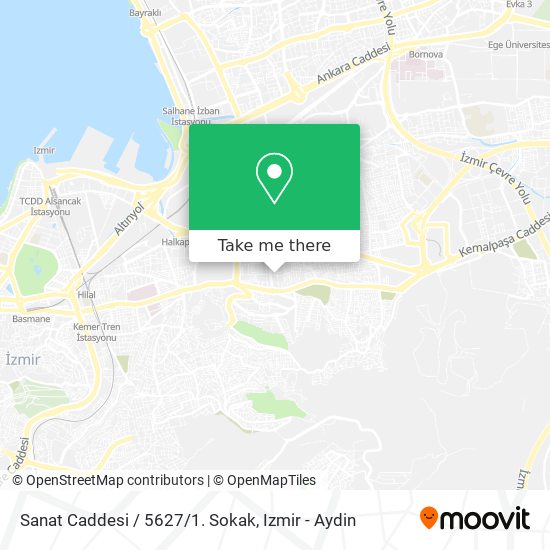 Sanat Caddesi / 5627/1. Sokak map