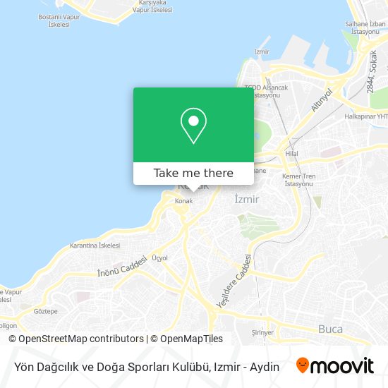 Yön Dağcılık ve Doğa Sporları Kulübü map