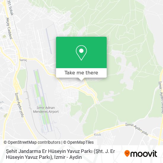Şehit Jandarma Er Hüseyin Yavuz Parkı (Şht. J. Er Hüseyin Yavuz Parkı) map