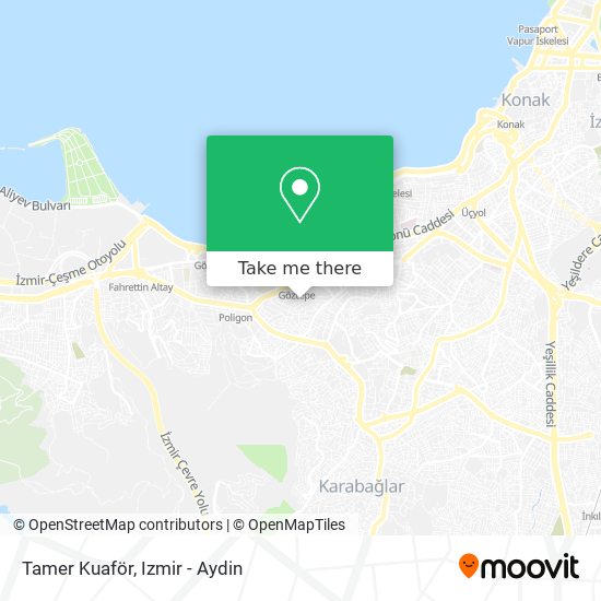 Tamer Kuaför map