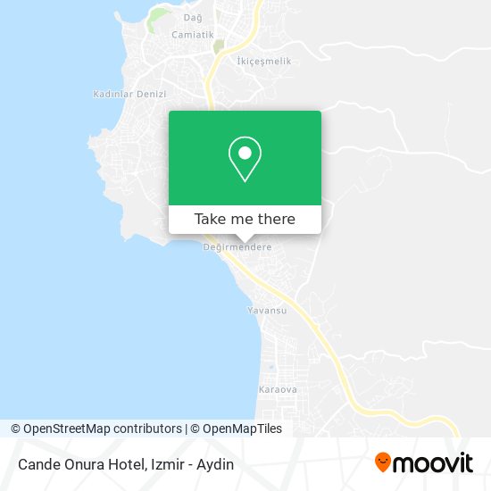 Cande Onura Hotel map