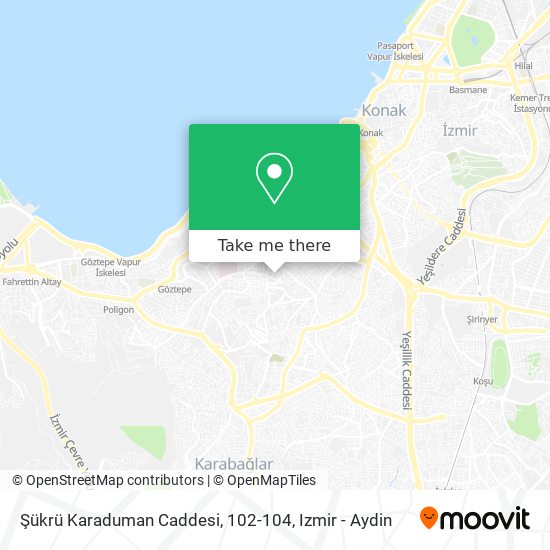 Şükrü Karaduman Caddesi, 102-104 map