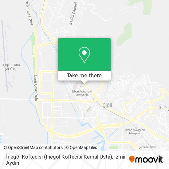 İnegöl Köftecisi (Inegol Koftecisi Kemal Usta) map