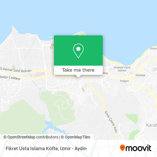 Fikret Usta Islama Köfte map