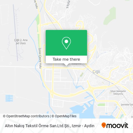 Altın Nakış Tekstil Örme San.Ltd.Şti. map