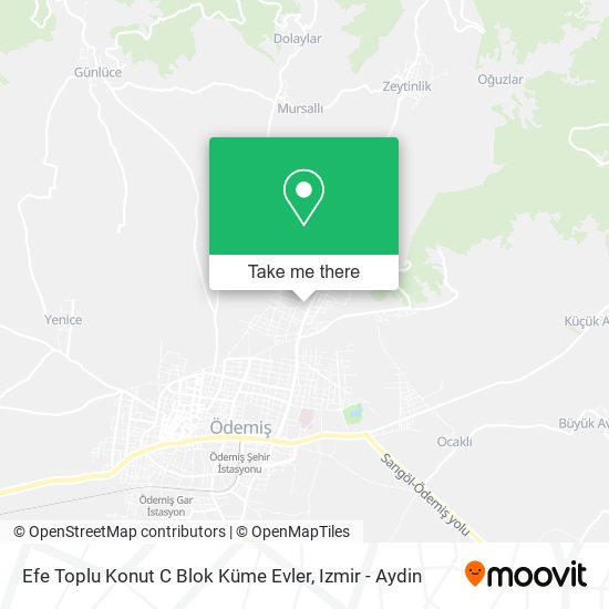 Efe Toplu Konut C Blok Küme Evler map