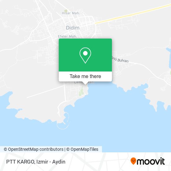 PTT KARGO map