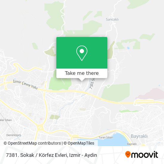 7381. Sokak / Körfez Evleri map