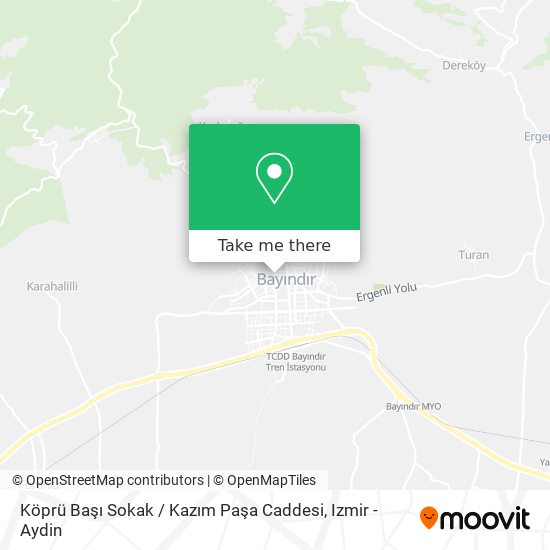 Köprü Başı Sokak / Kazım Paşa Caddesi map