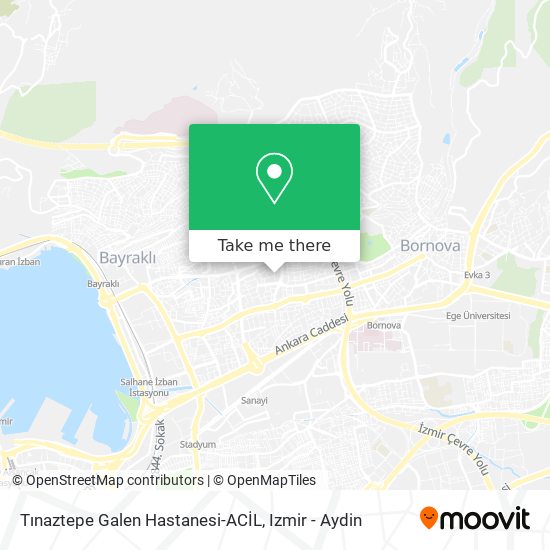 Tınaztepe Galen Hastanesi-ACİL map