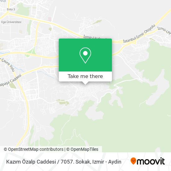 Kazım Özalp Caddesi / 7057. Sokak map