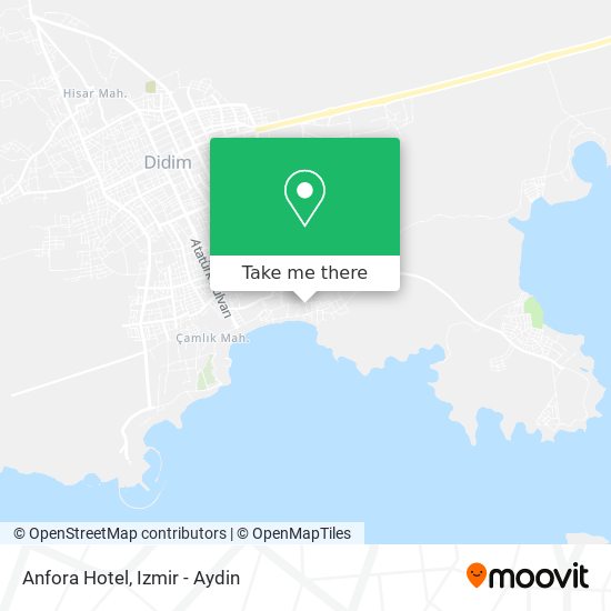 Anfora Hotel map