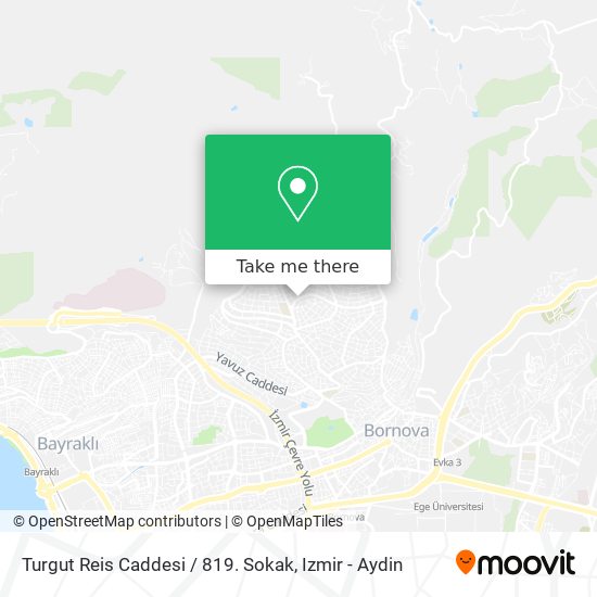 Turgut Reis Caddesi / 819. Sokak map