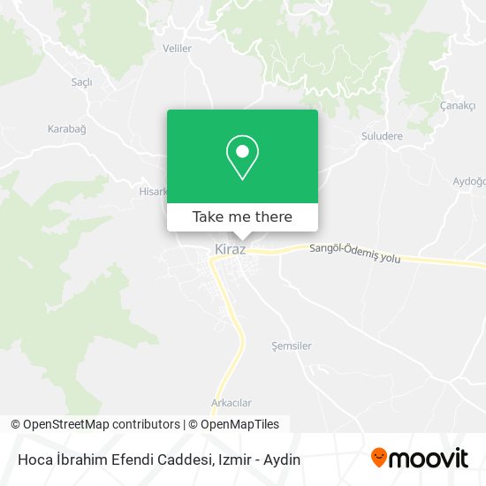 Hoca İbrahim Efendi Caddesi map
