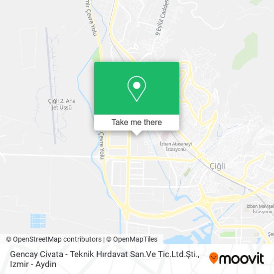 Gencay Civata - Teknik Hırdavat San.Ve Tic.Ltd.Şti. map