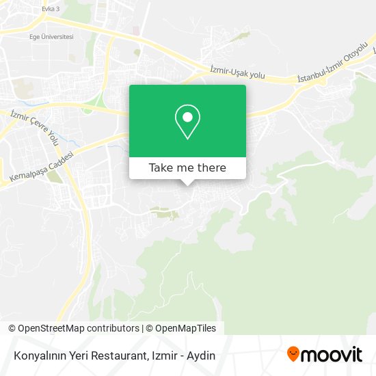 Konyalının Yeri Restaurant map