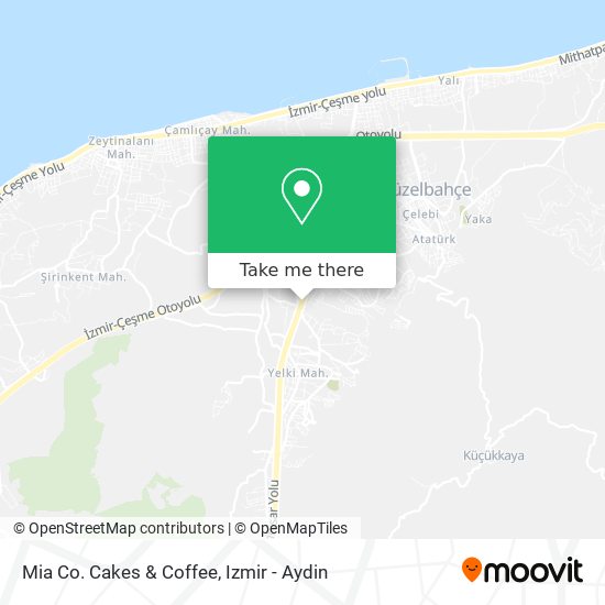 Mia Co. Cakes & Coffee map