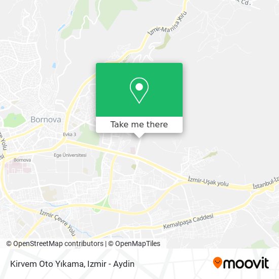 Kirvem Oto Yıkama map