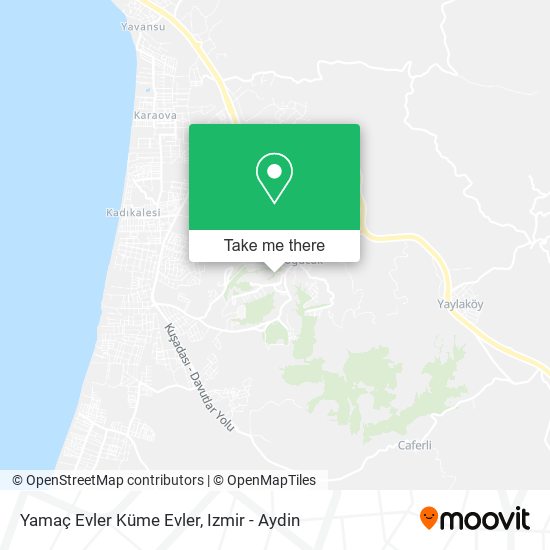 Yamaç Evler Küme Evler map