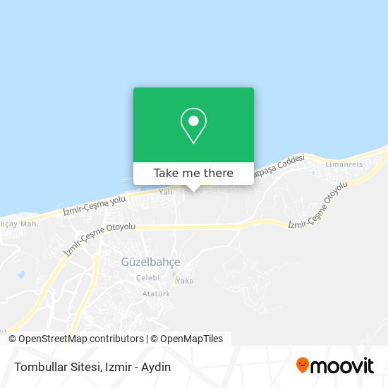 Tombullar Sitesi map