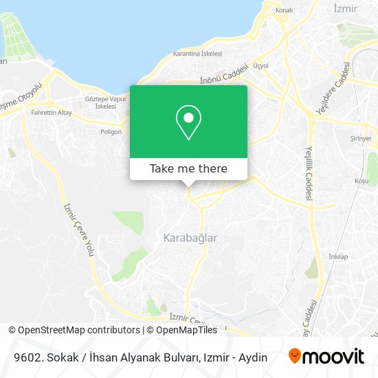 9602. Sokak / İhsan Alyanak Bulvarı map