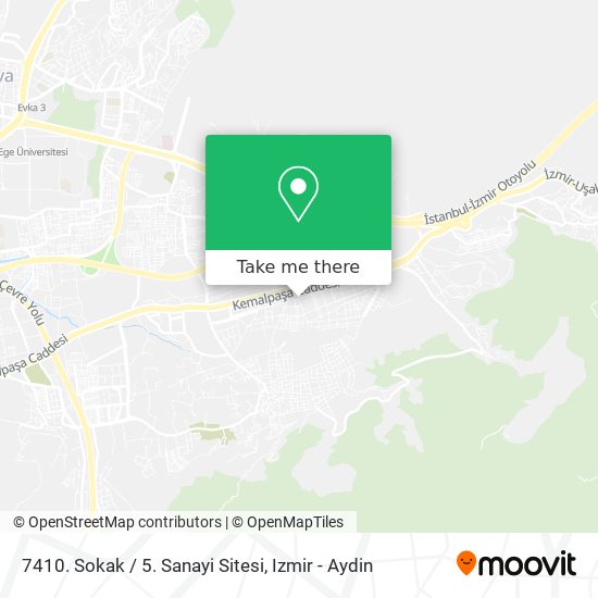 7410. Sokak / 5. Sanayi Sitesi map