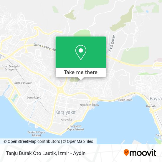 Tanju Burak Oto Lastik map