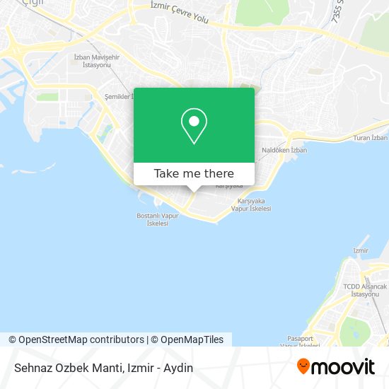 Sehnaz Ozbek Manti map