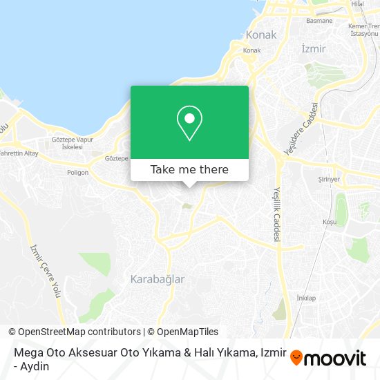 Mega Oto Aksesuar Oto Yıkama & Halı Yıkama map