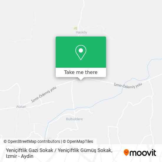 Yeniçiftlik Gazi Sokak / Yeniçiftlik Gümüş Sokak map