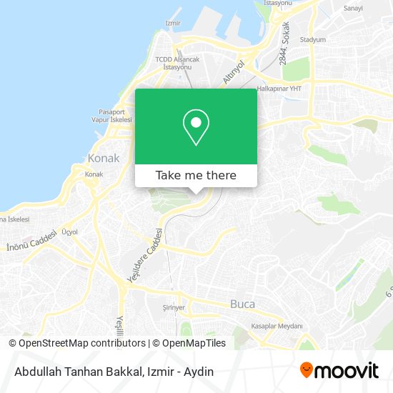 Abdullah Tanhan Bakkal map