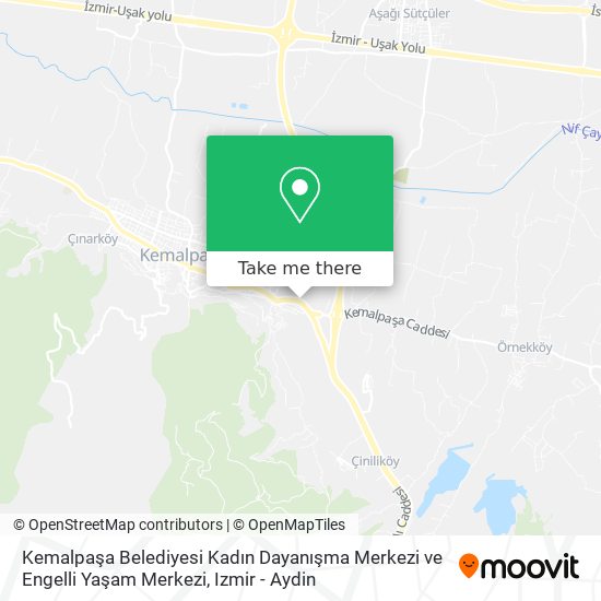 Kemalpaşa Belediyesi Kadın Dayanışma Merkezi ve Engelli Yaşam Merkezi map