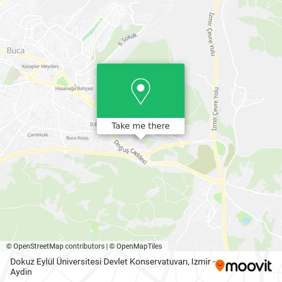 Dokuz Eylül Üniversitesi Devlet Konservatuvarı map