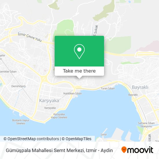 Gümüşpala Mahallesi Semt Merkezi map