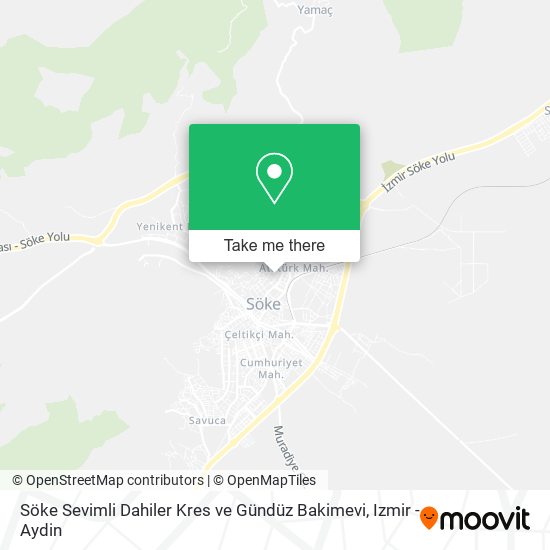 Söke Sevimli Dahiler Kres ve Gündüz Bakimevi map