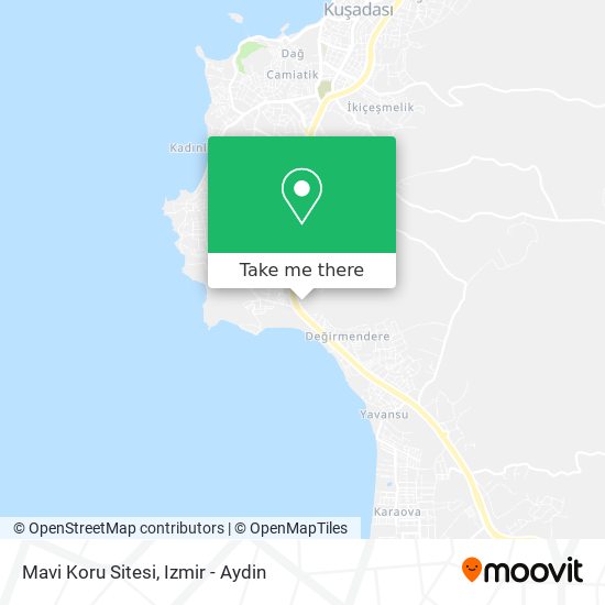 Mavi Koru Sitesi map