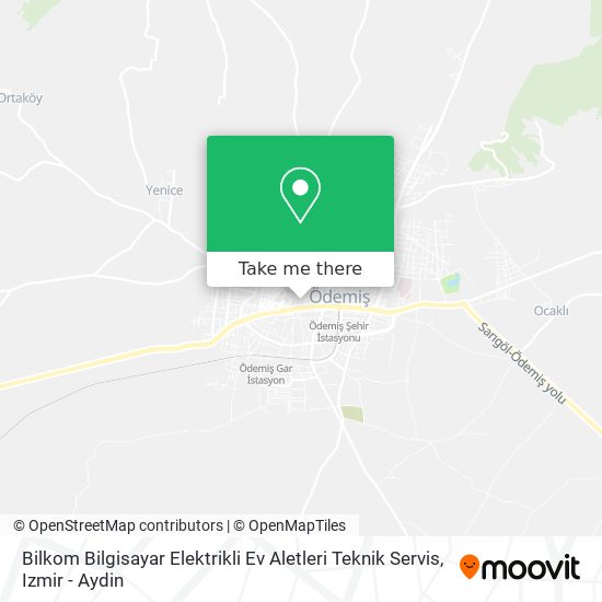 Bilkom Bilgisayar Elektrikli Ev Aletleri Teknik Servis map