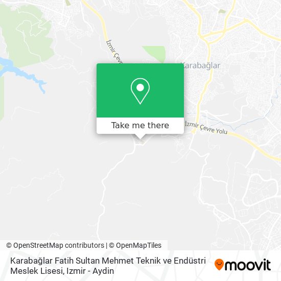 Karabağlar Fatih Sultan Mehmet Teknik ve Endüstri Meslek Lisesi map