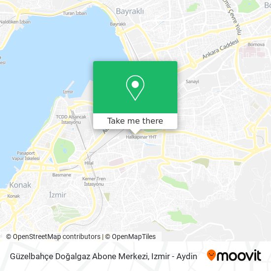 Güzelbahçe Doğalgaz Abone Merkezi map