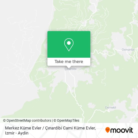 Merkez Küme Evler / Çınardibi Cami Küme Evler map