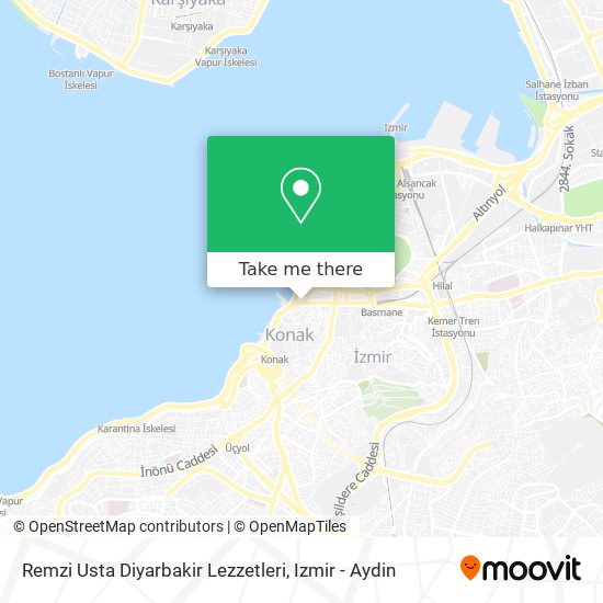 Remzi Usta Diyarbakir Lezzetleri map