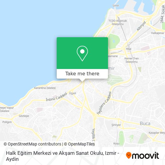 Halk Eğitim Merkezi ve Akşam Sanat Okulu map