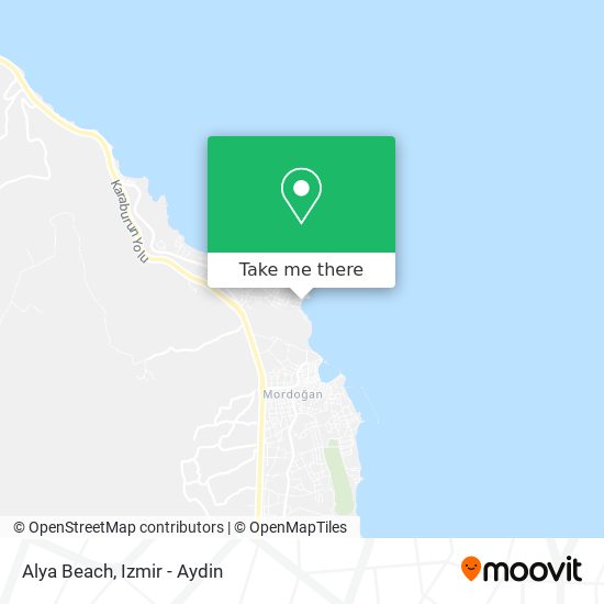 Alya Beach map