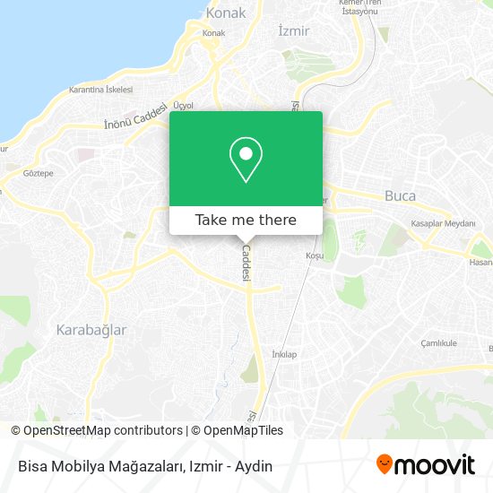 Bisa Mobilya Mağazaları map
