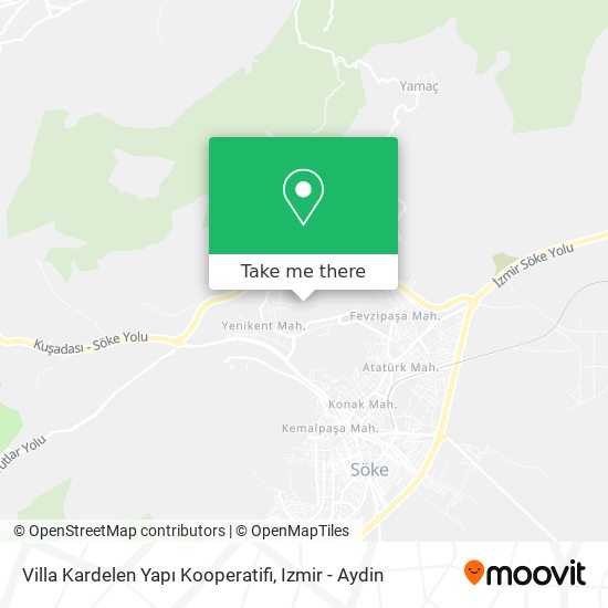 Villa Kardelen Yapı Kooperatifi map