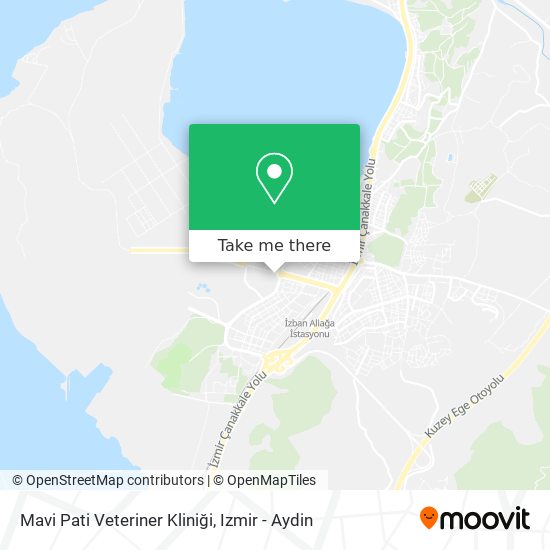 Mavi Pati Veteriner Kliniği map